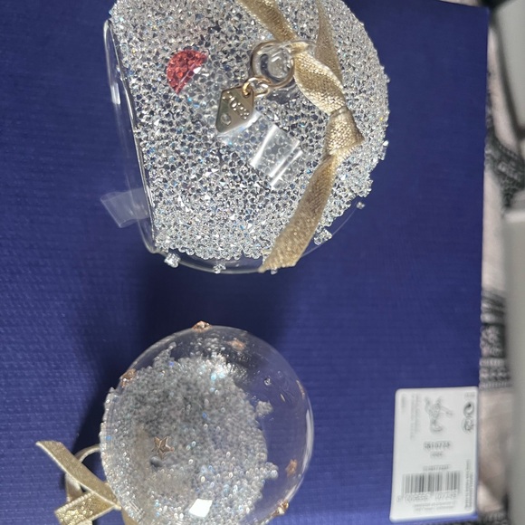 swarovski crystal ornaments 2023 Ornament with Gold Accents brand new in box - Picture 7 of 8